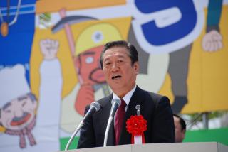 Leader of the Democratic Party of Japan, Ichiro Ozawa