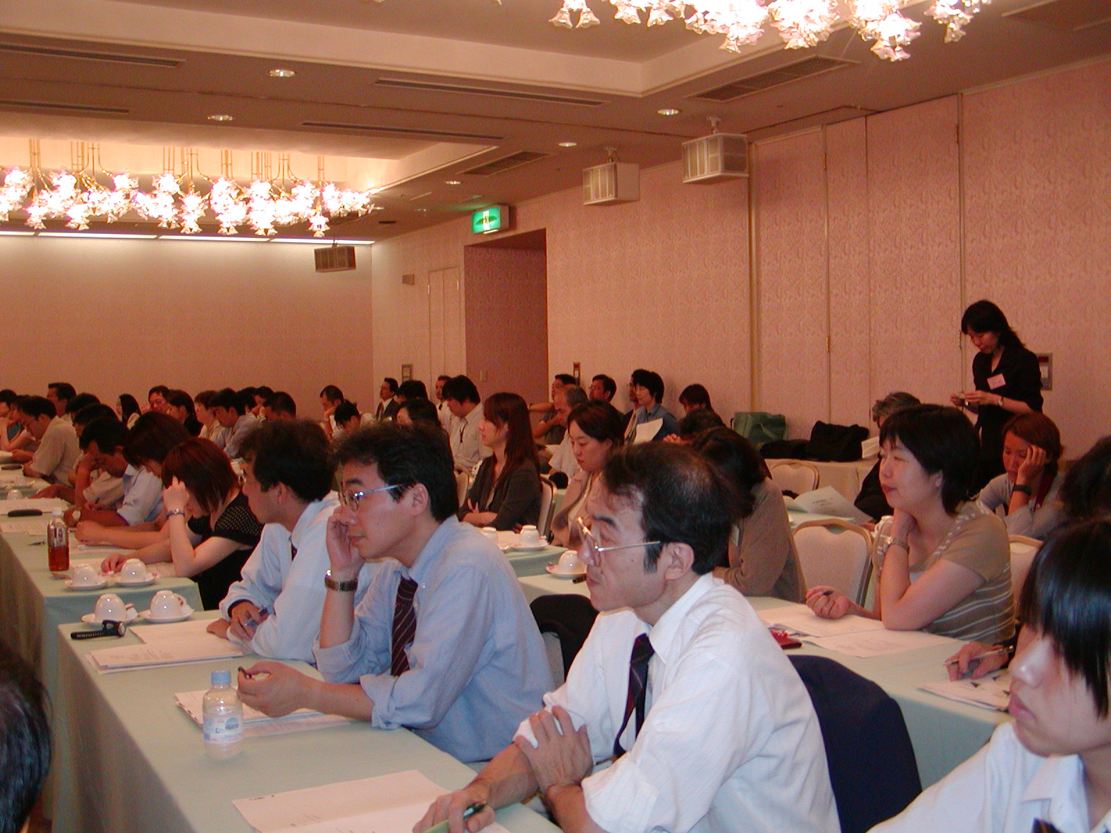 94 people from NGO and trade unions participated in the symposium. (July 26, Ikenohata Bunka Center)